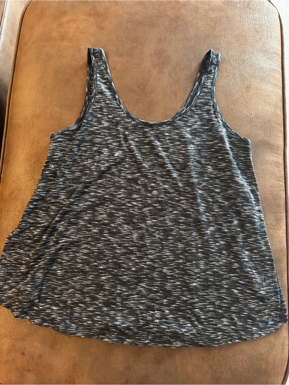 Xersion Black & Gray Space-Dye Scoop Tank